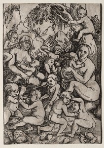 Die zwei Mütter von Hans Baldung