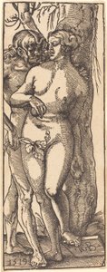 Adam und Eva, 1519 von Hans Baldung Grien