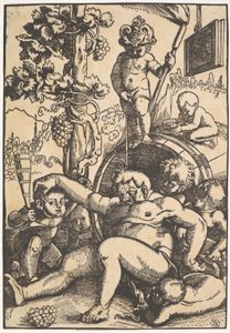 Der trunkene Bacchus, ca. 1520