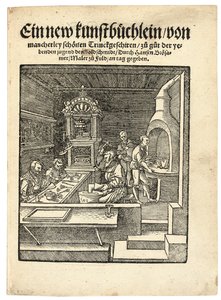 Eine Goldschmiedewerkstatt, ca. 1538