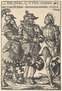 Hektor, Alexander und Julius Caesar