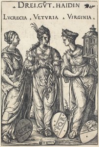 Lucretia, Veturia und Virginia