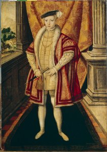 Porträt von König Eduard VI. von England und Irland