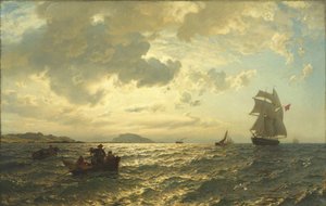 Frische Brise an der norwegischen Küste
