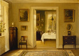 Durchblick zum Esszimmer