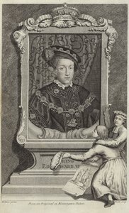 Porträt von Edward VI. von England