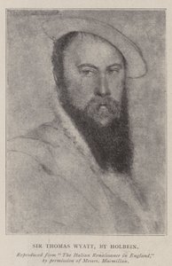 Sir Thomas Wyatt von Hans Holbein der Jüngere