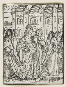 Die Kaiserin aus dem Totentanz (Lyon), 1538