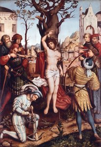 Martyrium des heiligen Sebastian, von Hans Holbein dem Älteren (ca. 1465-1524) von Hans Holbein the Elder