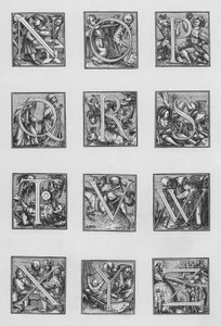 Holbeins Alphabet von Hans Holbein der Jüngere