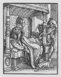 Holbeins Totentanz: Die Herzogin von Hans Holbein der Jüngere