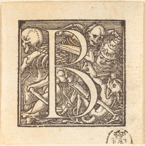 Buchstabe B von Hans Holbein der Jüngere