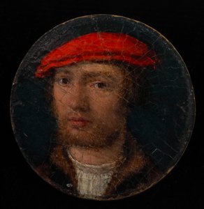 Porträt eines jungen Mannes von Hans Holbein der Jüngere