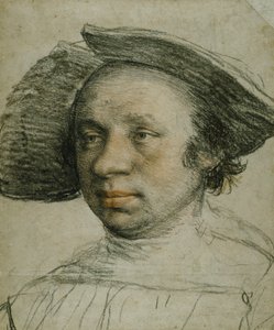 Porträt eines Jugendlichen mit breitrandigem Hut, ca. 1524-26