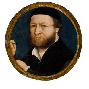Porträt des Künstlers von Hans Holbein the Younger