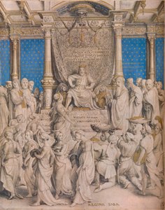Salomo und die Königin von Saba, ca. 1534