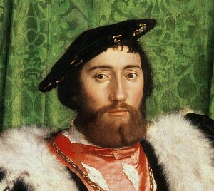 Die Gesandten, 1533 (Detail) von Hans Holbein der Jüngere