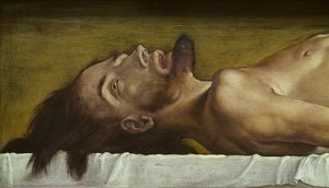 Der Leichnam Christi (Detail)