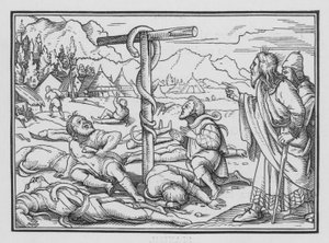 Die Eherne Schlange, Numeri XXI, 9