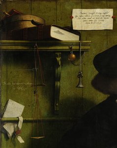 Der Kaufmann Georg Gisze (Detail), 1532 von Hans Holbein der Jüngere