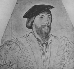 Thomas, Lord Vaux, um 1533 1945 von Hans Holbein der Jüngere