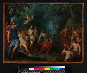 Der Wettstreit von Apollo und Pan, 1599