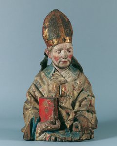 Halbfigur eines hl. Bischofs von Hans Klocker (Umkreis)