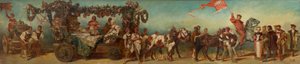 Entwurf zum Festzug 1879 - Die Fleischselcher