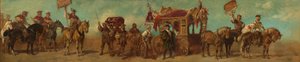 Entwurf zum Festzug 1879 - Die Wagenbauer, Sattler, Riemer und Taschner von Hans Makart
