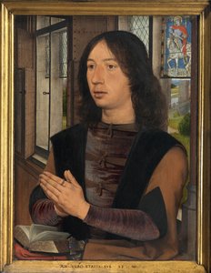 (Detail) des Diptychons von Maarten van Nieuwenhove