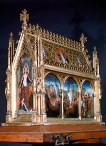 Schrein der Heiligen Ursula, Heilige Ursula und die Heiligen Jungfrauen, 1489