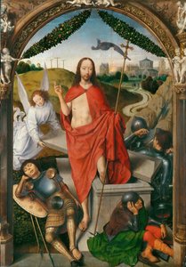 Triptychon der Auferstehung, Mitteltafel