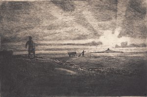"Der Bauer geht aufs Feld hinaus" von Hans Nikolaj Hansen