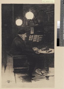Hartmann spielt Orgel von Hans Nikolaj Hansen