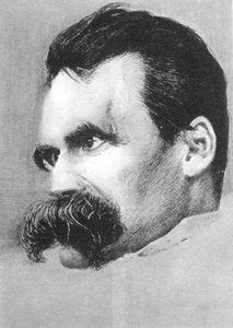 Friedrich Wilhelm Nietzsche, deutscher Philosoph und Schriftsteller von Hans Olde