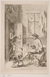 Der Bauer, die Katze und der Hund
