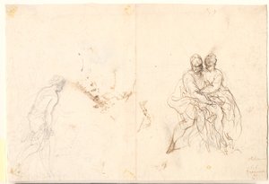 Studie verschiedener Figuren von Hans Rottenhammer