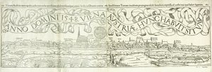Stadtansicht von Wien im Jahr 1548, 1550 von Hans Rudolf Manuel Deutsch