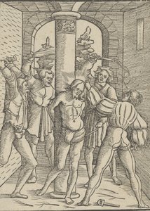 Christus Gegeißelt, aus Die Lehre, das Leben und das Leiden Jesu Christi, 1537