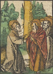 Christus lehrt die Jünger, 1, aus Das Plenarium, 1517 von Hans Schäufelein the Elder