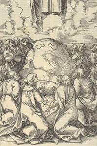 Die Himmelfahrt Christi, aus Speculum passionis domini nostri Ihesu Christi (1507)