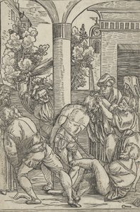 Die Geißelung, aus Das Leben Christi, ca. 1511-12
