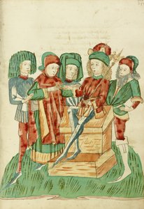 Barochias wird als König gekrönt und erhält den königlichen Ring