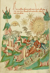 Das Ende der Welt (Ms Ludwig XV 9 fol. 95v) von Hans Schilling
