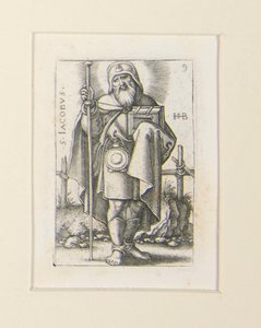 Eine Serie der zwölf Apostel mit Frontispiz