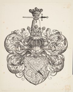 Wappen der Familie Kress von Kressenstein von Hans Sebald Beham