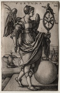Fortuna, 1541 von Hans Sebald Beham