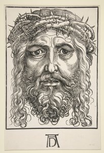 Kopf von Christus mit Dornenkrone