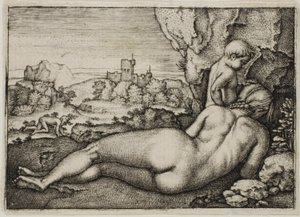 Buße des heiligen Johannes Chrysostomus von Hans Sebald Beham
