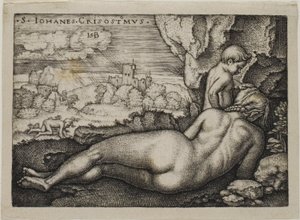 Buße des Heiligen Johannes Chrysostomus von Hans Sebald Beham